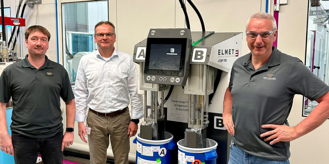 LSR-Dosier­sys­tem getestet