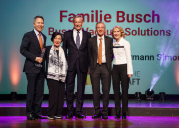 Fami­lie Busch mit Made-in-Baden-Award geehrt