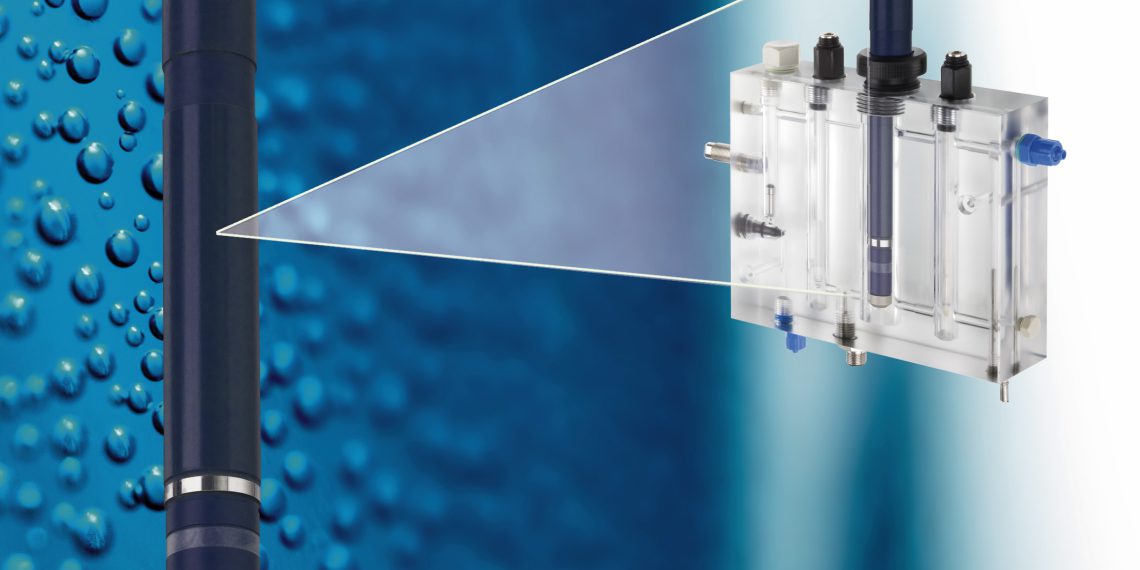 Der neue Jumo tecLine Br-Sensor wird für die Messung der Konzentration von Brom eingesetzt.