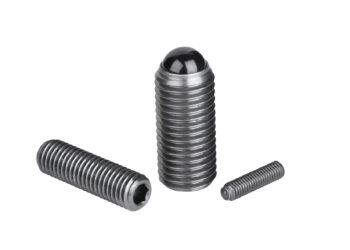 Edel­stahl-Druck­stü­cke mit Keramikkugel