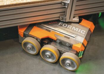 Schwarm-Trans­port­sys­tem trägt 40 Tonnen