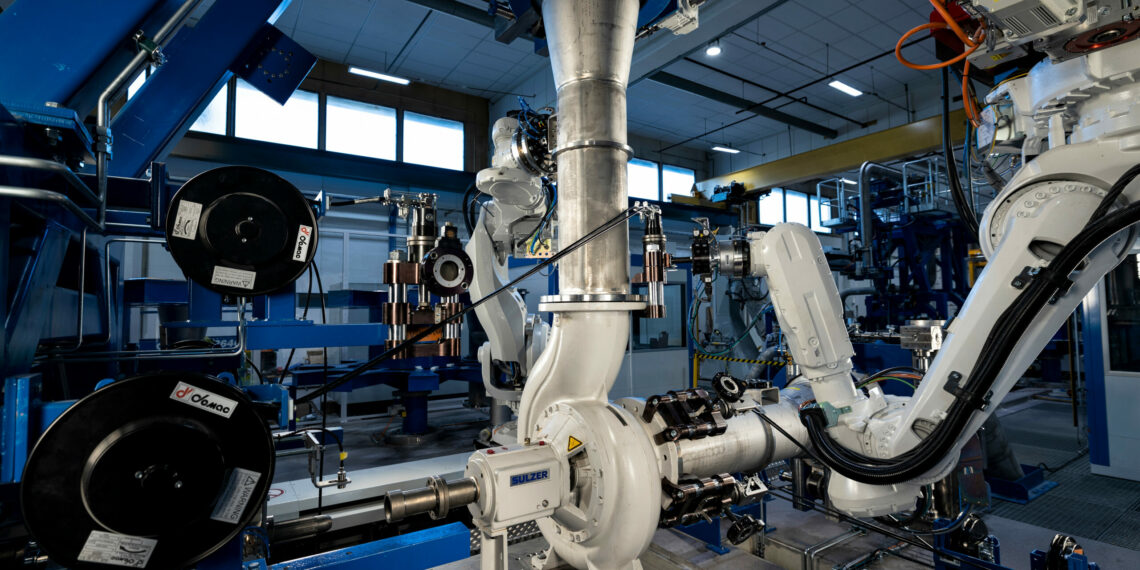 Pro­duk­ti­ons­li­nie und Logis­tik­zen­trum im fin­ni­schen&nbsp;Kotka