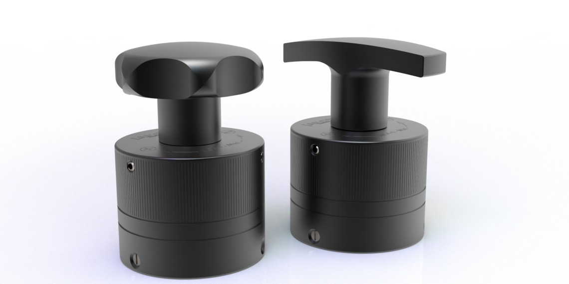 Kraft­spann­mut­tern werk­zeug­los bedienen