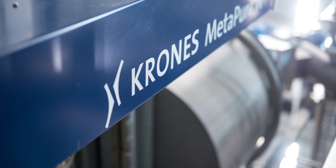 Ein Kernelement des Krones Kunststoff-Kreislauf sind die Meta-Pure Recycling-Anlagen. (Bild: Krones)