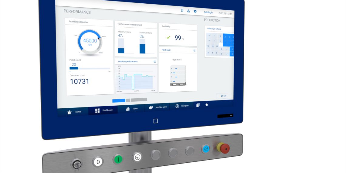 Das Krones Connected HMI wurde für seine intuitive Bedienung und ein nutzerfreundliches und neuartiges Navigationskonzept mit dem iF Design Award ausgezeichnet.