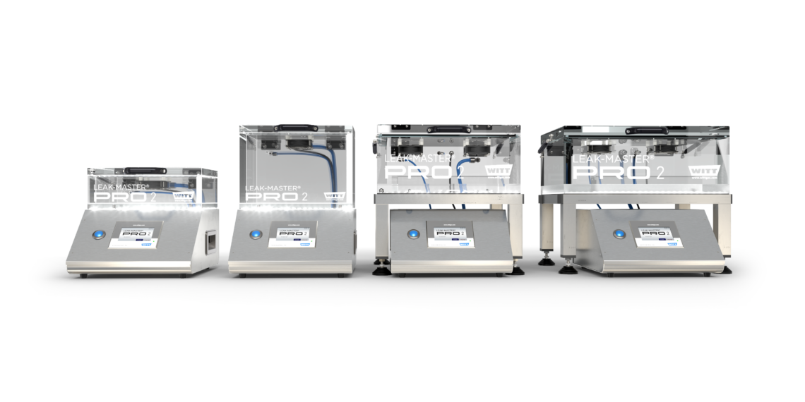 Dichtheitsprüfung für verschiedene Verpackungsgrößen