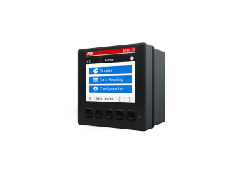 M4M 20 ist ein Leistungsmesser, mit dem eine grundlegende Analyse der Netzqualität durchgeführt werden kann. (Bild: ABB)