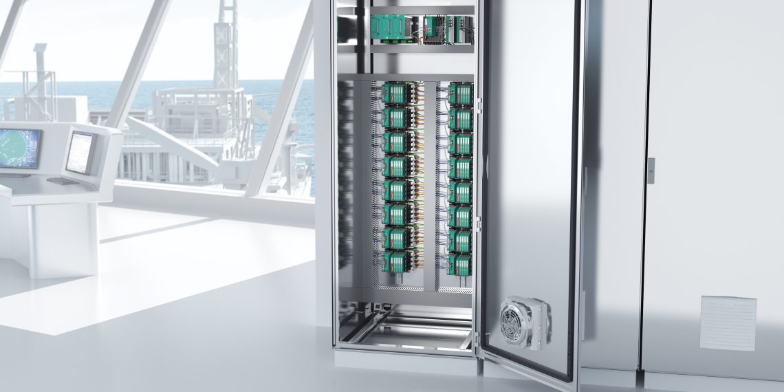 Geringe Wärmeleistung ermöglicht eine hohe Packungsdichte im Schrank, spart Platz im Leittechnikraum. Bild: Pepperl+Fuchs