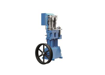 Der TRx 400 verdichtet absolut ölfrei und kann aufgrund des modular aufgebauten Zylinderblocks auf individuelle Verdichtungsbedürfnisse der Kunden angepasst werden. Bild: Mehrer Compression