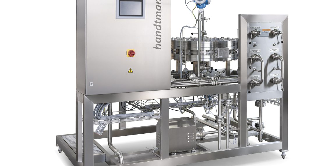 Mit der neuen CSS 020 bietet die Albert Handtmann Armaturenfabrik ihre innovative Bierstabilisierung auch für Kapazitäten von 20 bis 30 hl/h