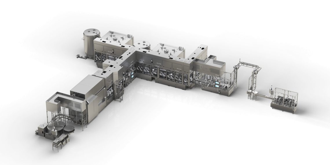 Integrierte Gesamtanlagen, die aus Füll- und Verschließmaschine, Isolator- und Gefriertrocknungstechnologie bestehen, sind bei Optima Pharma Kernkompetenz.