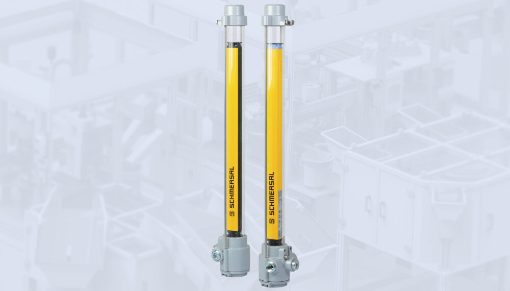 Sicherheitslichtvorhänge/Gitter für explo­si­ons­ge­fähr­de­te Bereiche