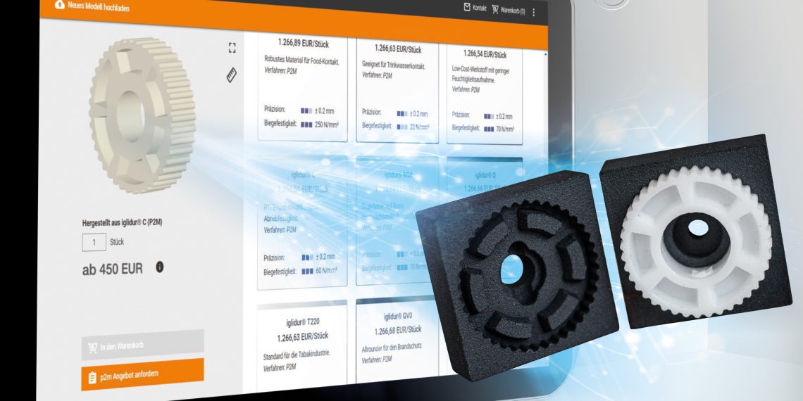 Igus erweitert seinen 3D-Druckservice um das Print2Mould-Verfahren mit gedruckten Spritzgusswerkzeugen. So kann der Anwender jetzt online sein verschleißfestes Sonderteil im passenden schmier- und wartungsfreien iglidur Werkstoff bestellen. Bild: Igus