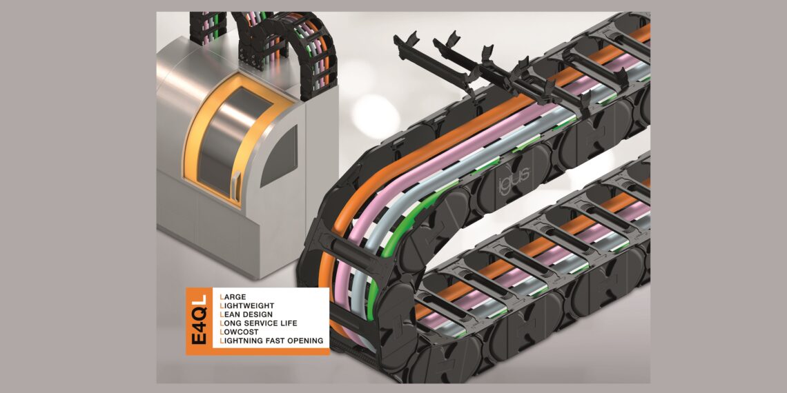 Low-Cost-Ener­gie­ket­te für frei­tra­gen­de Anwendungen