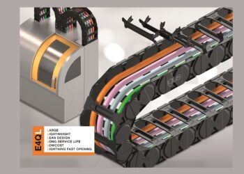 Low-Cost-Ener­gie­ket­te für frei­tra­gen­de Anwendungen