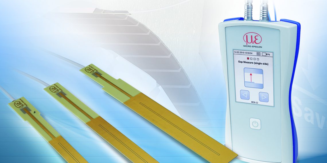 Kapazitives Handmessgerät zur hochpräzisen Spaltmessung Micro-Epsilon