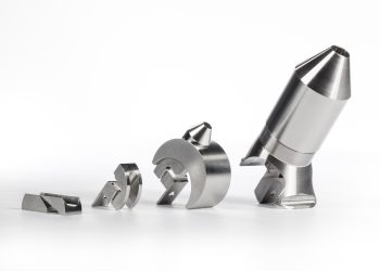 Inline-Dispergierer und Spülzellen halten die Messoptik der Partikelsonden durch Druckluftspülung frei und vereinzeln den Partikelstrom. Bild: Parsum