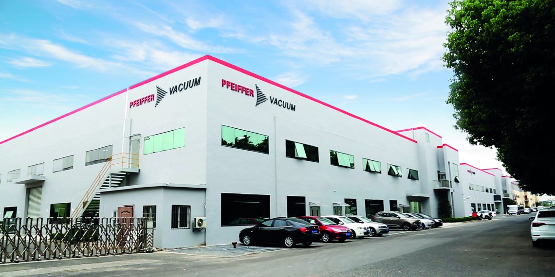 Das neue Werk von Pfeiffer Vacuum in Wuxi, China. (Bild: Pfeiffer Vacuum)