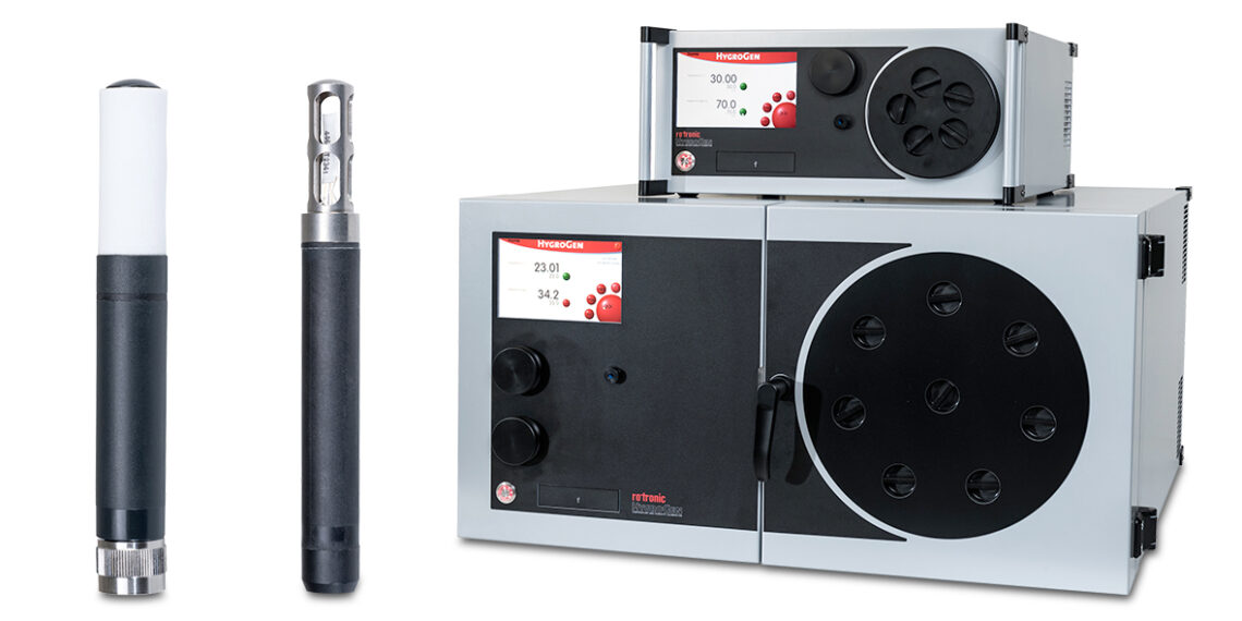 Tem­pe­ra­tur- und Feuch­te­füh­ler kalibrieren