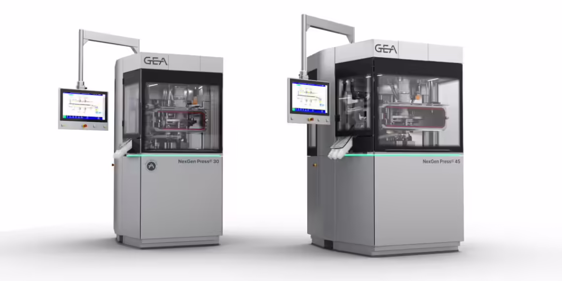 Tablet­ten­pres­se mit Energiesparpotential