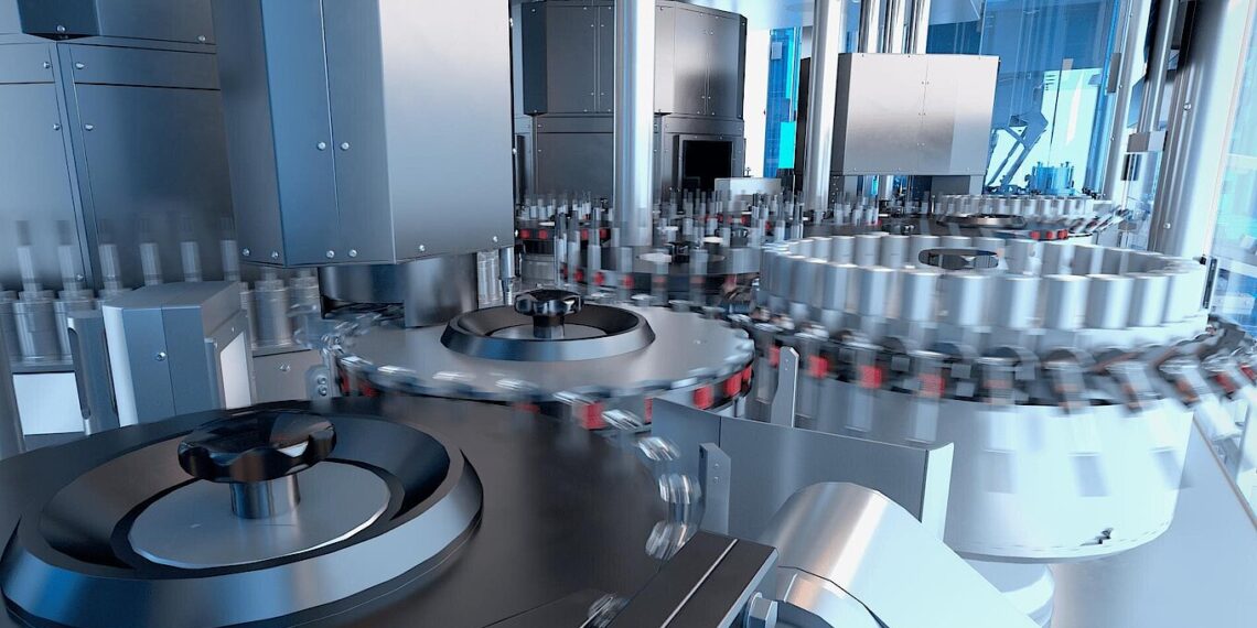 Inspek­ti­ons­ma­schi­ne für 1000 Behäl­ter pro Minute