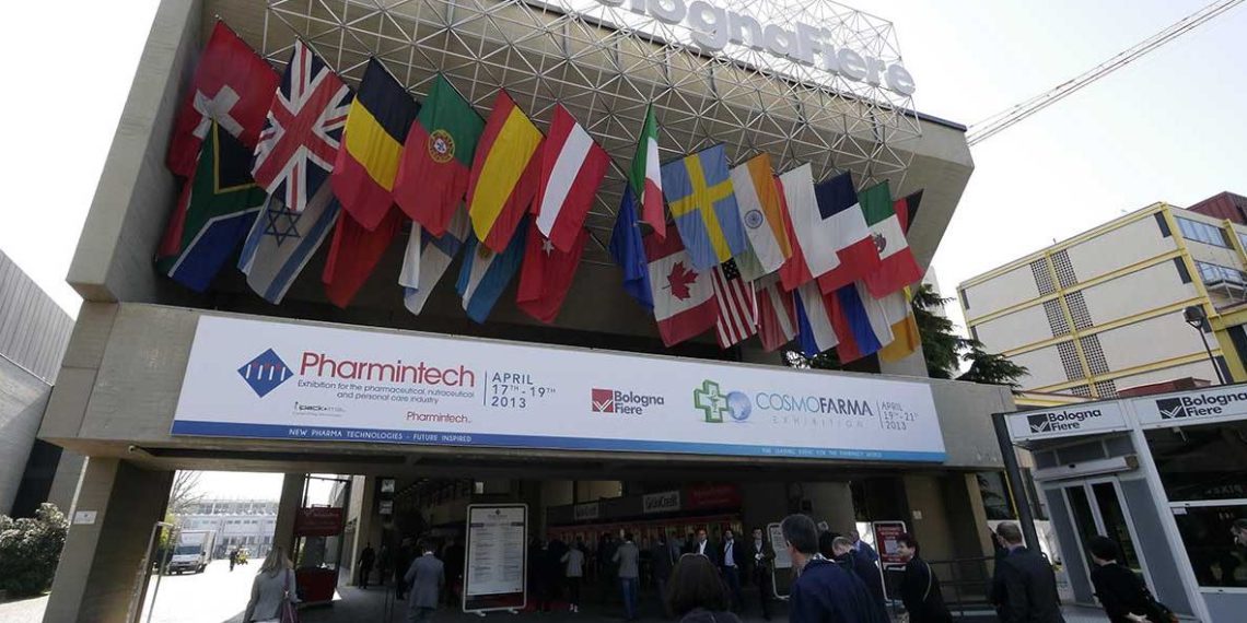 Pharmintech Italien Bologna Italy Messe Trade Fair Pharma Industrie