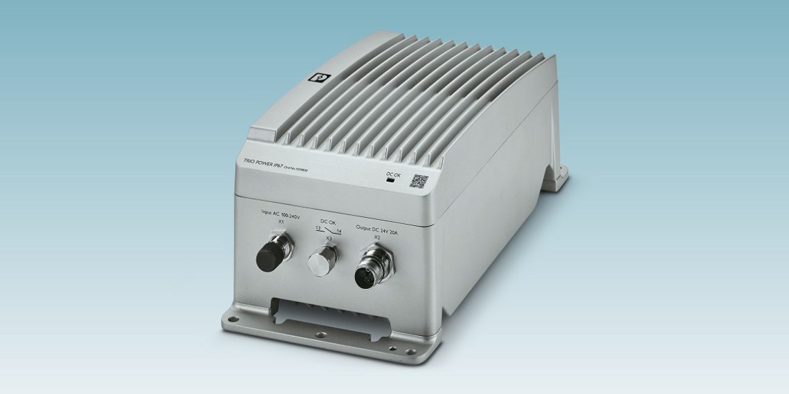 Stromversorgung mit Schutzart IP67 Phoenix Contact