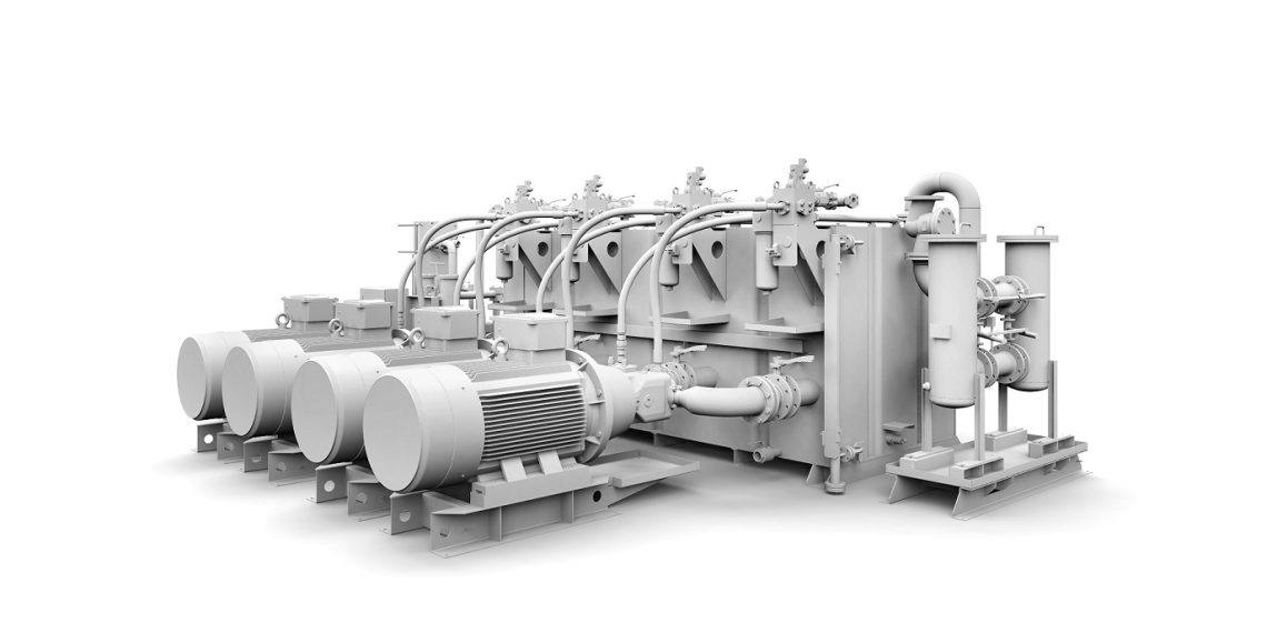 Abmaxx: Modularer Baukasten für Großaggregate. (Bild: Bosch Rexroth)