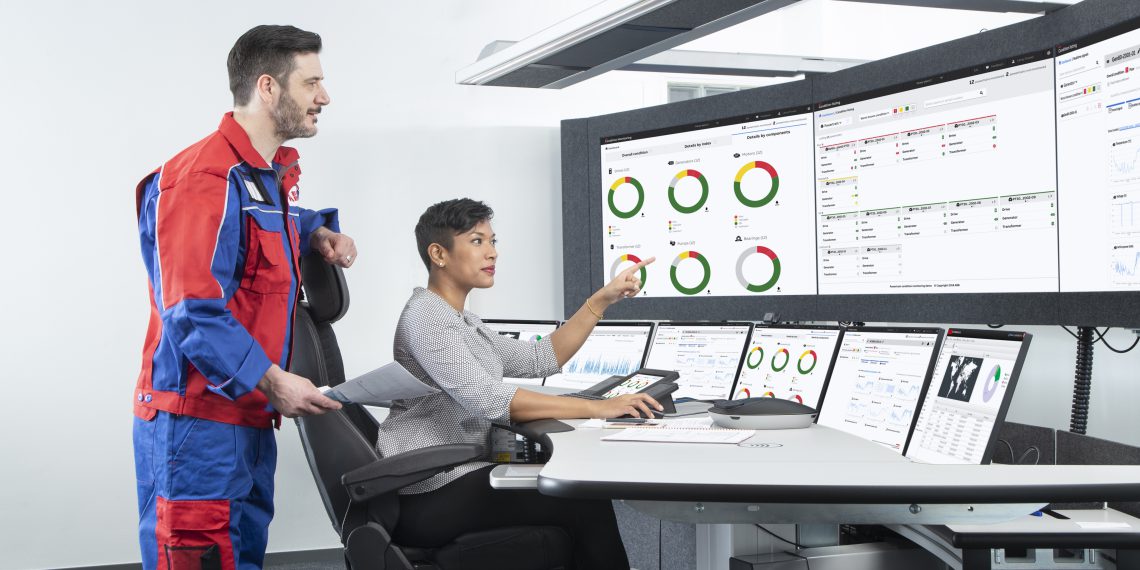 ABB Ability ™ Condition Monitoring for Powertrains bietet volle Transparenz bei allen Parametern des Antriebs-strangs.