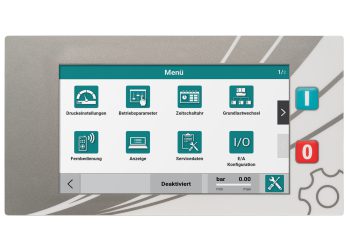 Renner Kompressoren RENNERtronic Plus Touch f Display Menü