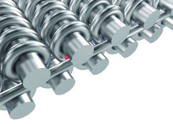 Die 3D-Hochleistungsfiltertresse Minimesh RPD Hiflo-S öffnet neue Dimensionen in der Filtration. (Bild: Haver & Boecker)