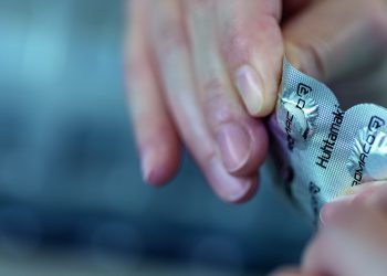 Durchdrückstreifen produziert mit der Heißsiegeltechnologie. Bild: Siebler