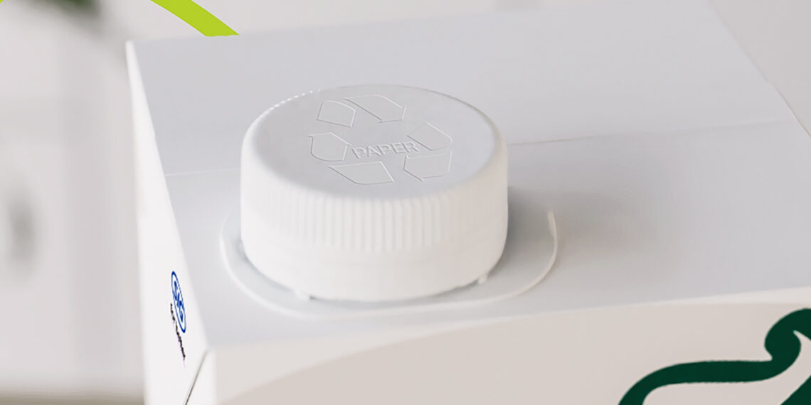 Groß­se­ri­en­fer­ti­gung von Ver­schlüs­sen auf Papierbasis