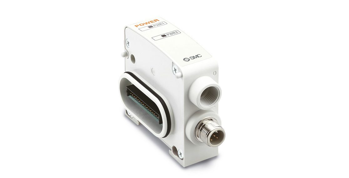 Sichere Zonenabschaltung von Ventilinseln mit zertifizierter Qualität: die Serie EX9-PE1. (Bild: SMC Deutschland)