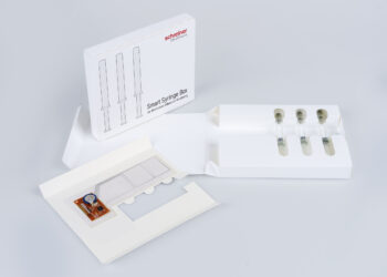 Smar­te Ver­pa­ckungs­lö­sung zum Tracking ver­ab­reich­ter Spritzen