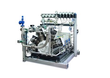 Der neue Haug.Sauer NanoLoc bringt verschiedene Gase öflrei auf einen Enddruck von bis zu 450 bar(ü). Bild: Sauer Compressors