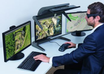 Der innovative passive 3D-Stereo Monitor 3D PluraView ist ab sofort auch in 24“ FHD Displaygröße mit Full-HD Auflösung erhältlich. (Bild: Schneider Digital)