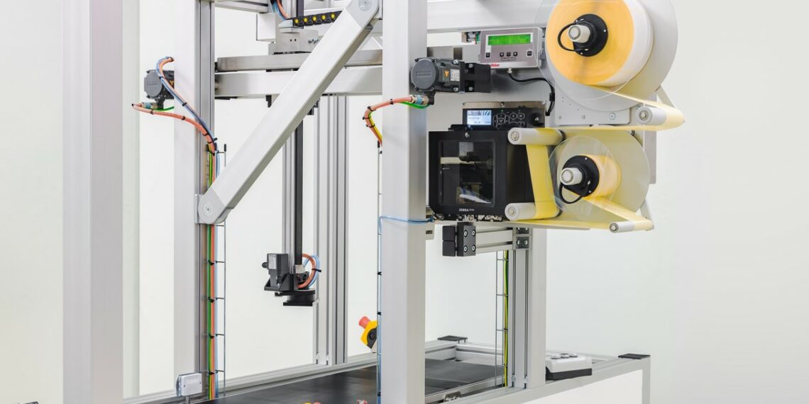 3D-Etikettierportal — Versandetikettierung ohne Produktausrichtung