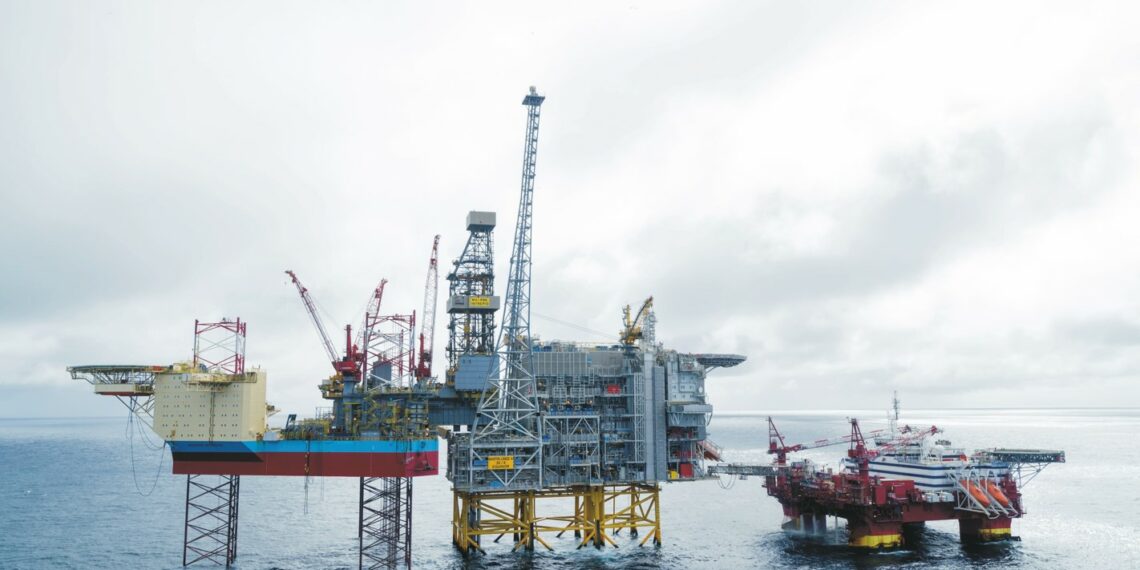 Kohlenstoffeffiziente Förderung in der Nordsee