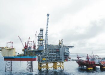 Koh­len­stoff­ef­fi­zi­en­te För­de­rung in der Nordsee