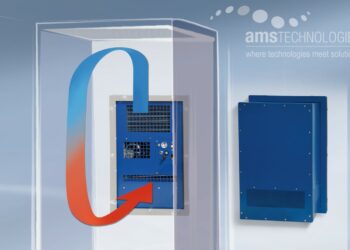 Kom­pak­ter Schalt­schrank­küh­ler auf Kompressorbasis