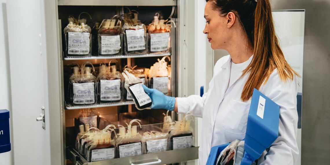 Transportsicherheit und Lagerung von Blutprodukten