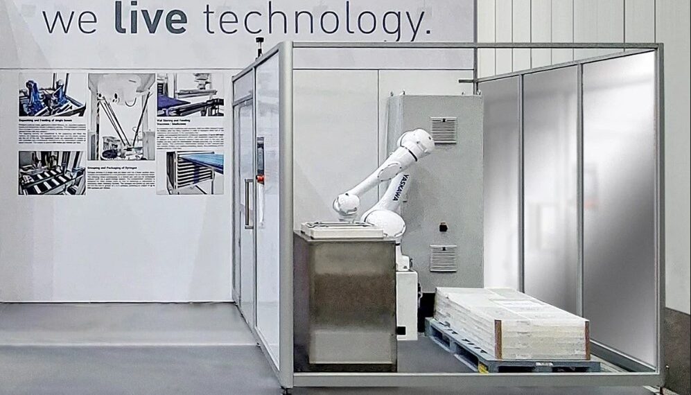 Handhabung empfindlicher Vials