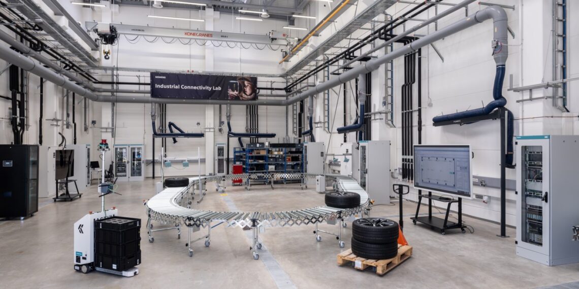 Industrielabor testet Funktechnologien