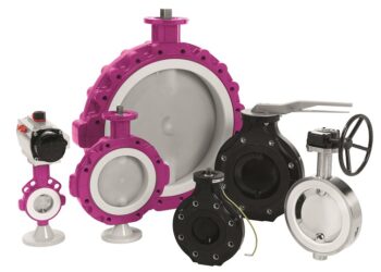 Inno­va­ti­ve PTFE-Absperrklappe