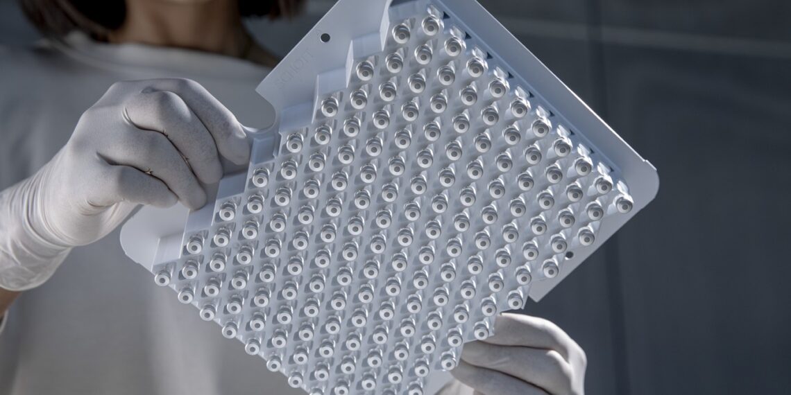 Nestdesign für vorsterilisierte Karpulen