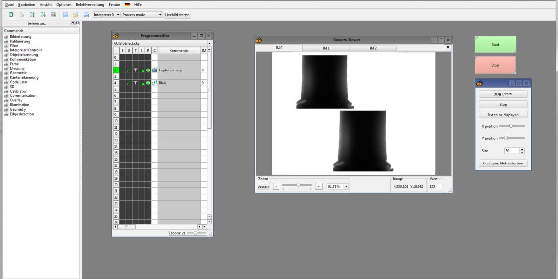 EyeVision jetzt mit PLC-Link Unterstützung