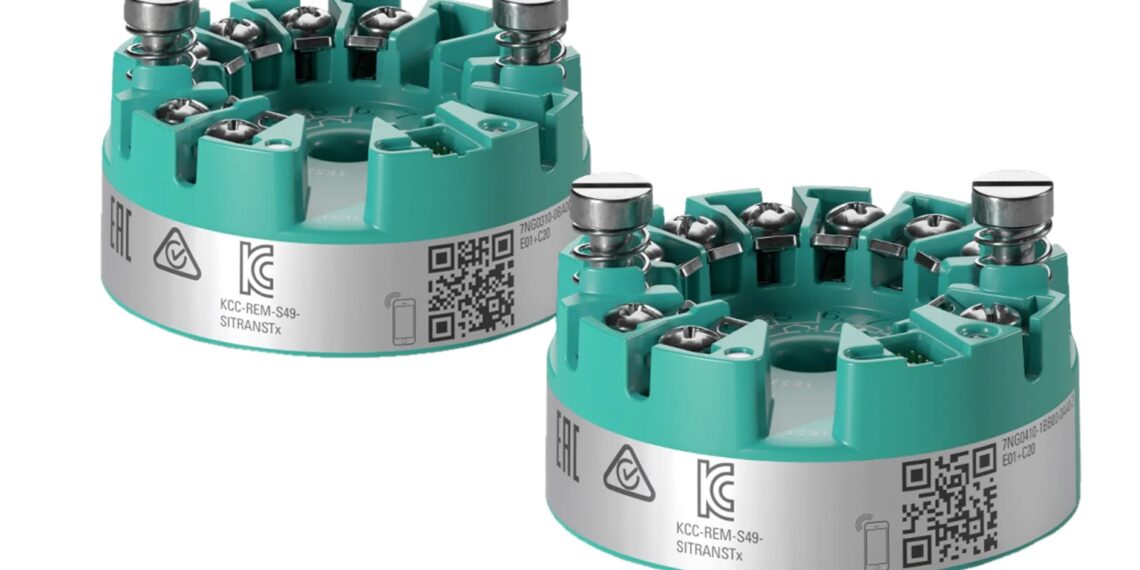 Temperaturmessumformer-Duo mit Profibus-Konnektivität
