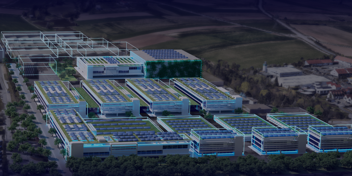 Tech­no­lo­gie­kon­zern legt Grund­stein für indus­tri­el­les Metaverse