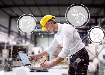 Als „Your Solution Partner for Smart Manufacturing“ zeigt sich Mitsubishi Electric auf der SPS IPC Drives als Partner für die drei Teilbereiche der vernetzten Value Chain: Engineering, Manufacturing und Maintenance. Bild: Mitsubishi Electric Europe